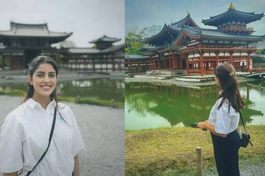 'ഏറ്റവും സുന്ദരമായതെല്ലാം ഇവിടെയാണുണ്ടായത്'; ഗെയ്ഷകളുടെ നാട്ടില് നവ്യ നവേലി
