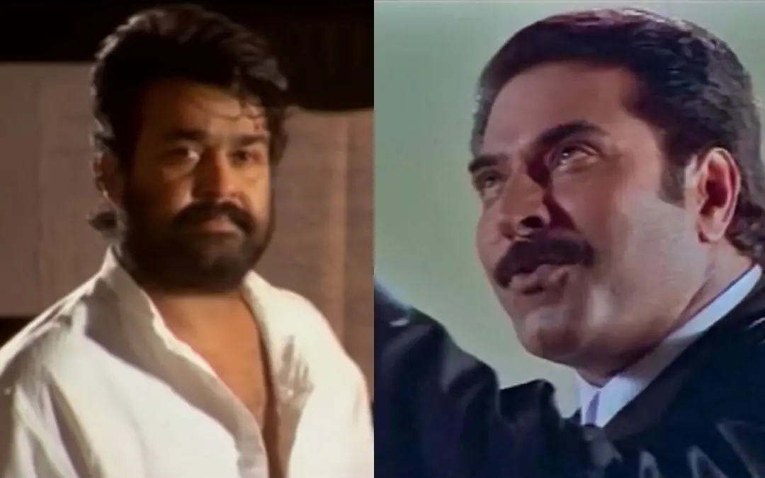 സമ്മർ ഇൻ ബത്ലഹേമിൽ മോഹൻലാൽ, നരസിംഹത്തിൽ മമ്മൂട്ടി