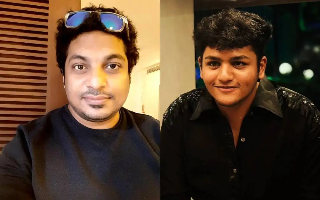 സംവിധായകൻ ഷെബി, റുഷിൻ ഷാജി കൈലാസ് | ഫോട്ടോ: www.facebook.com/shebichavakkad, www.instagram.com/rushinskailas/