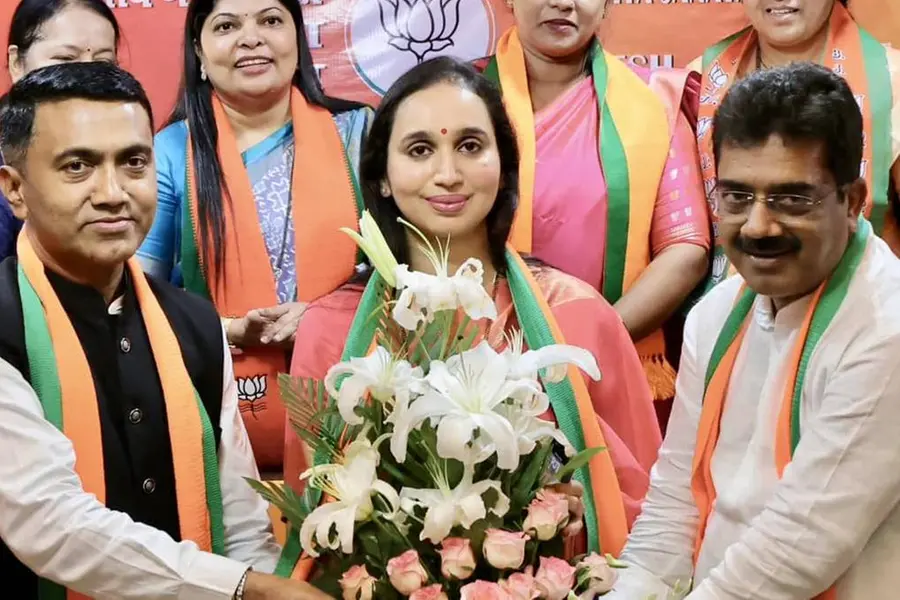 കോണ്ഗ്രസിന്റെ സിറ്റിങ് സീറ്റ് പിടിക്കണം; ഗോവയില് ആദ്യമായി വനിതാ സ്ഥാനാര്ഥിയെ ഇറക്കി ബിജെപി
