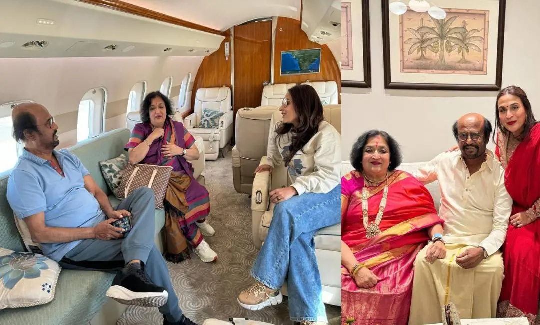 ഐശ്വര്യ രജിനികാന്ത് പങ്കുവച്ച ചിത്രങ്ങൾ
