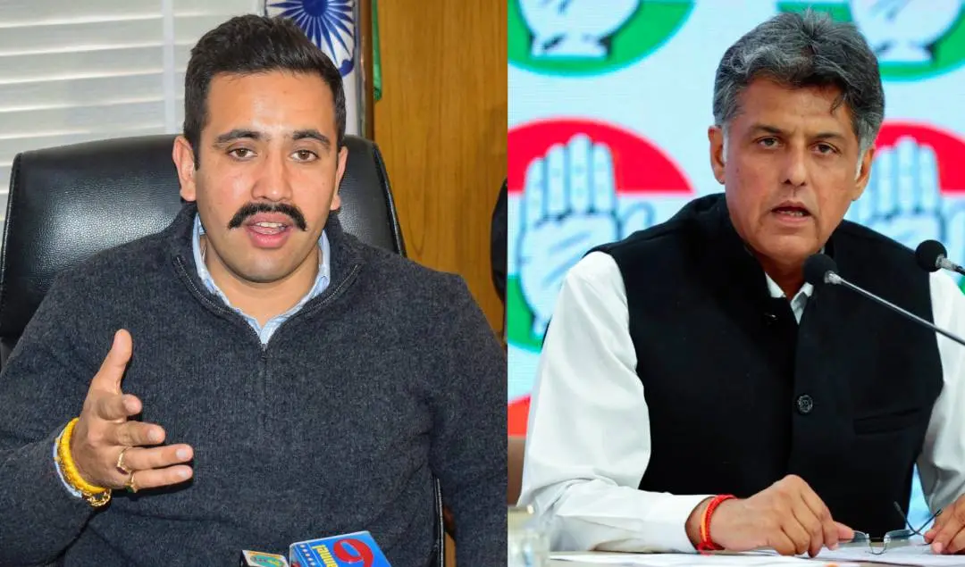 വിക്രമാദിത്യ സിങ്, മനീഷ് തിവാരി |ഫോട്ടോ:ANI,PTI