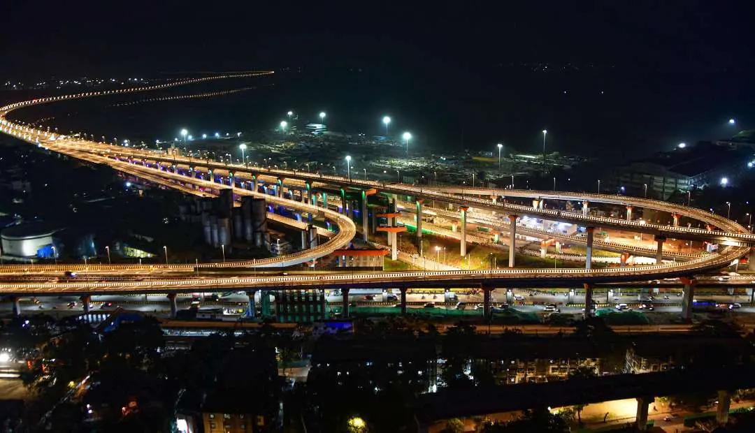 അടല്‍സേതു കടല്‍പ്പാലം | Photo: PTI