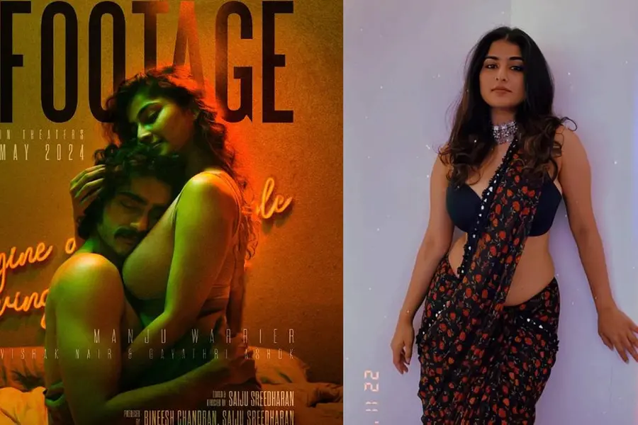 വിശാഖ് നായരോടൊപ്പമുള്ള നടി ആര്; വൈറലായി ഫൂട്ടേജിന്റെ പോസ്റ്റര്‍