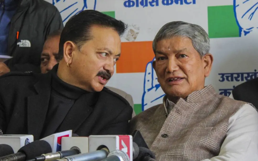 ഹരീഷ് റാവത്തും കരണ് മാഹരയും | Photo: PTI
