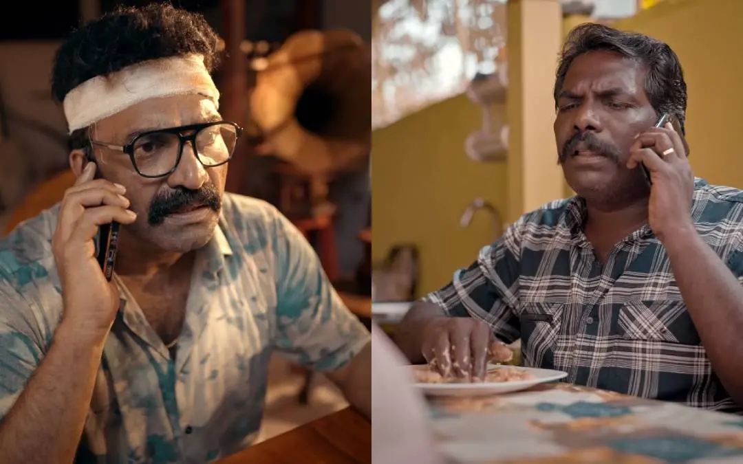 ജെറി എന്ന ചിത്രത്തിൽ കോട്ടയം നസീറും പ്രമോദ് വെളിയനാടും | ഫോട്ടോ: സ്ക്രീൻഗ്രാബ്