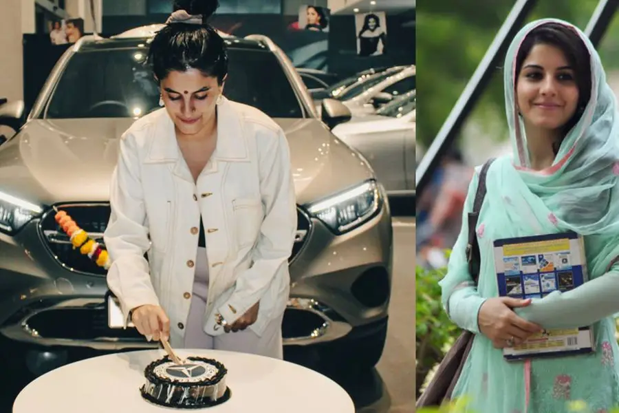 മെഴ്സിഡീസിന്റെ ആഡംബര എസ്.യു.വി. സ്വന്തമാക്കി തട്ടത്തിന് മറയത്തിലെ ആയിഷ