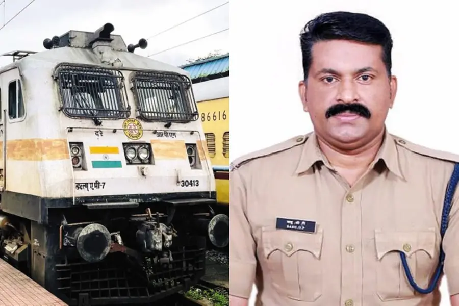 തീവണ്ടി യാത്രയ്ക്കിടെ നാലു വയസുകാരന് ശ്വാസതടസ്സം; രക്ഷകനായി ആര്‍.പി.എഫ് ഉദ്യോഗസ്ഥന്‍