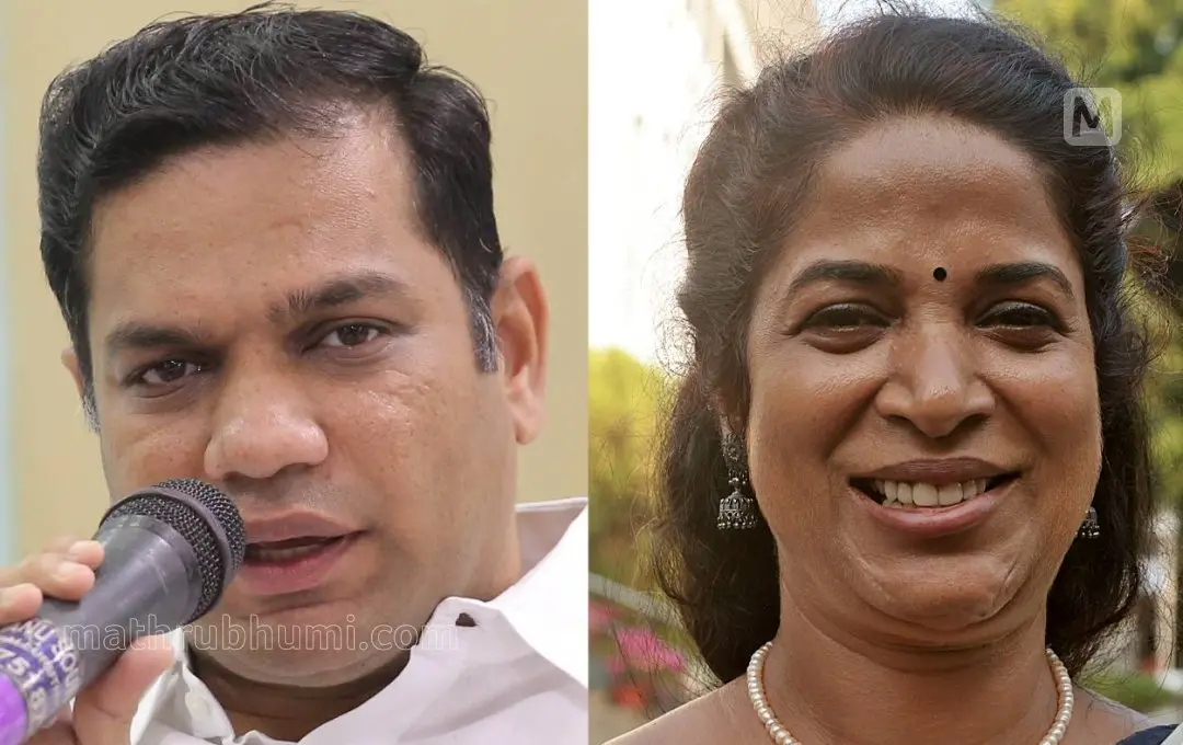 ഹൈബി ഈഡന്, കെ.ജെ. ഷൈന് | Photo: Mathrubhumi