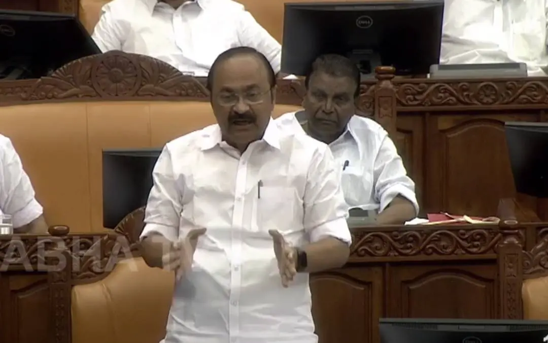 വി.ഡി. സതീശന് | Photo: Screen grab/ Sabha TV