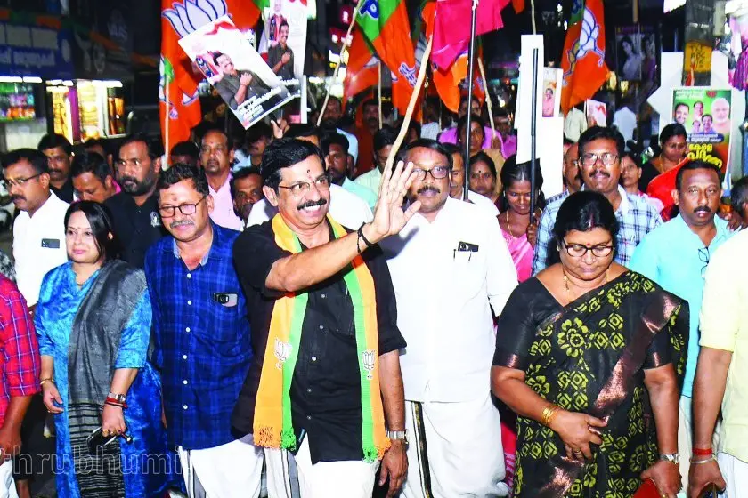 വലിയ വിജയപ്രതീക്ഷ, എന്.ഡി.എ. കേരളത്തില് അക്കൗണ്ട് തുറക്കും- സി. കൃഷ്ണകുമാര്