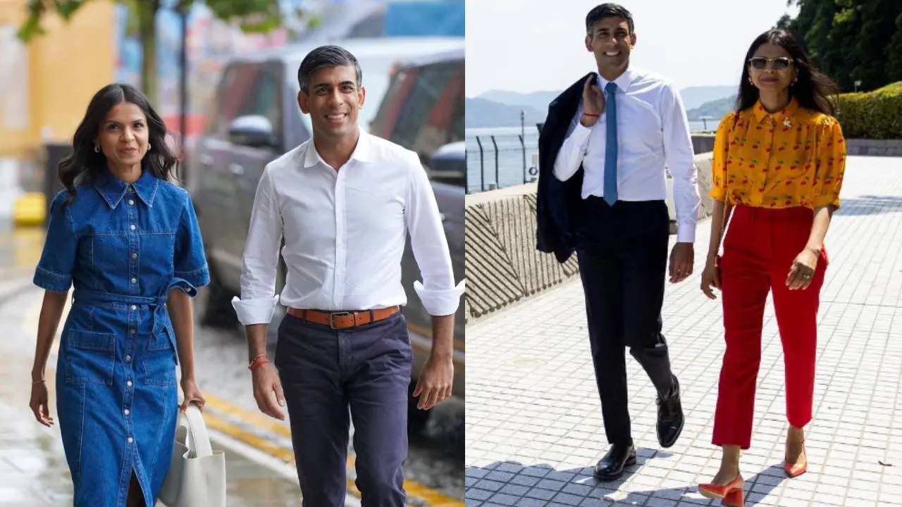 ബ്രിട്ടീഷ് പ്രധാനമന്ത്രി ഋഷി സുനകും ഭാര്യ അക്ഷതാ മൂര്ത്തിയും|photo:.instagram.com/rishisunakmp/
