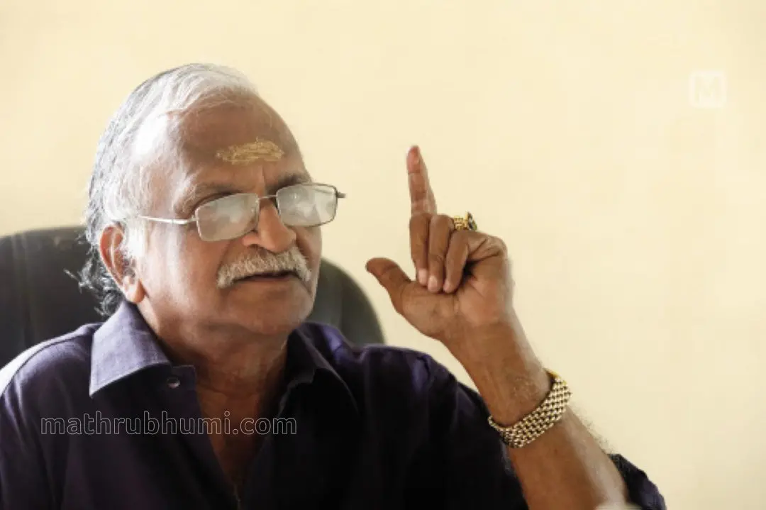 ശ്രീകുമാരന്‍തമ്പി | ഫോട്ടോ: വിവേക് ആര്‍. നായര്‍