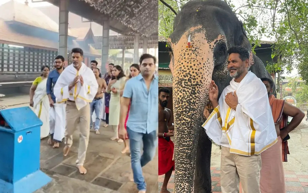 പ്രഭുദേവ ചോറ്റാനിക്കരയിൽ