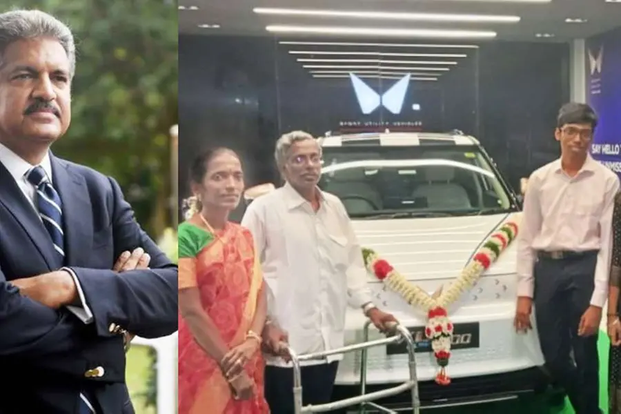XUV400 കിട്ടി, മാതാപിതാക്കള്ക്കുള്ള സമ്മാനത്തില് ആനന്ദ് മഹീന്ദ്രയ്ക്ക് നന്ദിപറഞ്ഞ് പ്രഗ്നാനന്ദ