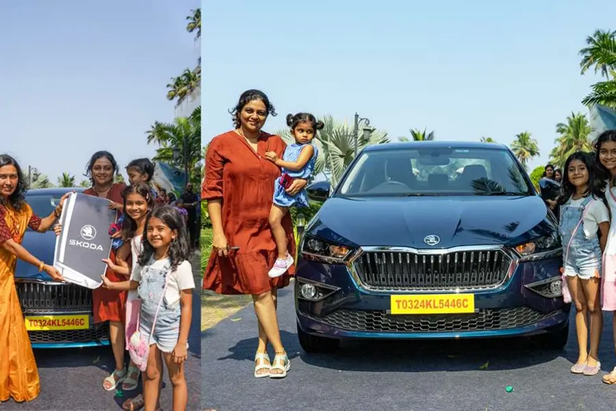 ആദ്യ കാഴ്ചയില്‍തന്നെ ഇഷ്ടമായി, സ്‌കോഡ സ്ലാവിയയെ കൂടെകൂട്ടി അശ്വതി ശ്രീകാന്ത് | Video