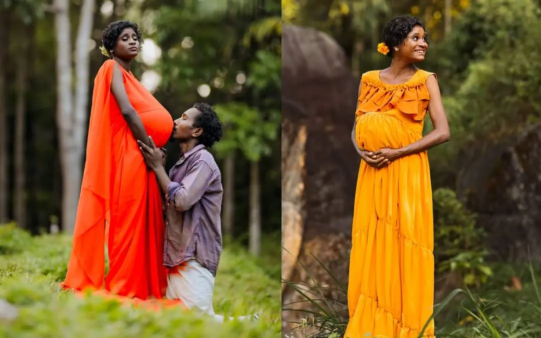 ശരണ്യയുടെ മെറ്റേണിറ്റി ഫോട്ടോഷൂട്ടിൽ നിന്ന്