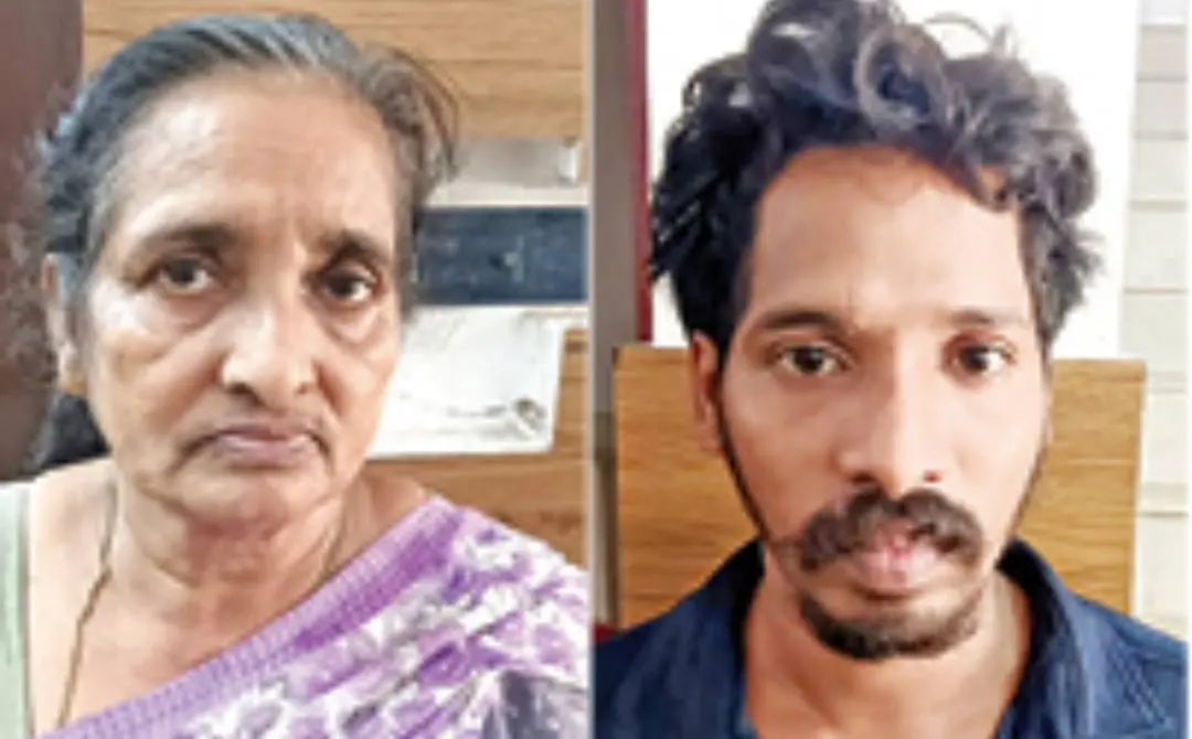 അറസ്റ്റിലായ അനിത, അഷില്