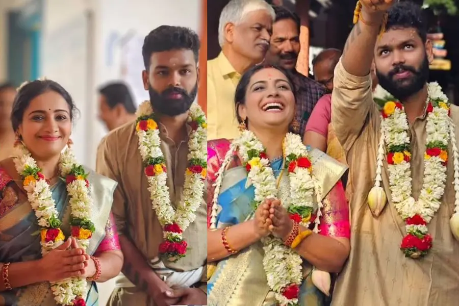 നടി മീര വാസുദേവ് വിവാഹിതയായി;വരന് ഛായാഗ്രാഹകന് വിപിന് പുതിയങ്കം