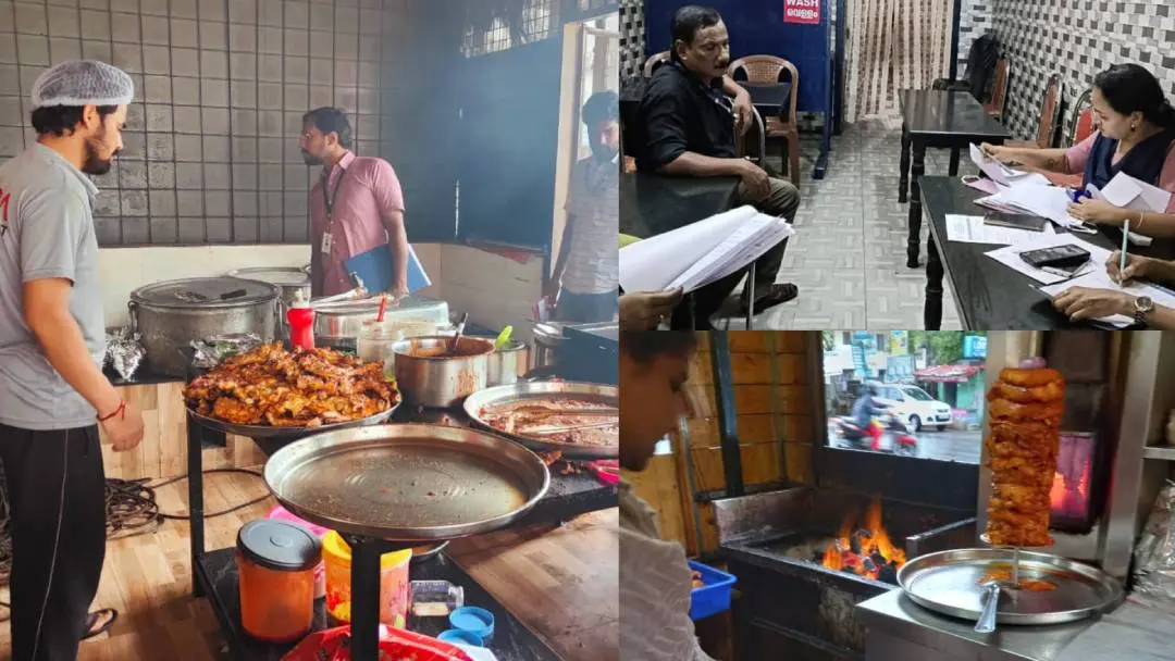 ആരോഗ്യവകുപ്പിന്റെ പരിശോധന