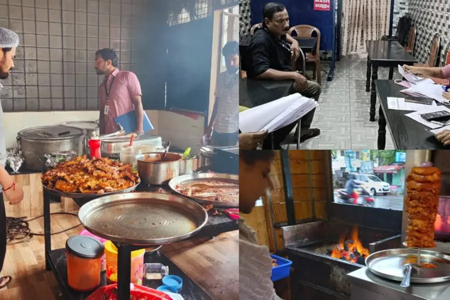 സംസ്ഥാനവ്യാപകമായി ഷവർമ്മ വ്യാപാര സ്ഥാപനങ്ങളിൽ പരിശോധന, 52 ഇടങ്ങളിലെ വ്യാപാരം നിർത്തിവെപ്പിച്ചു