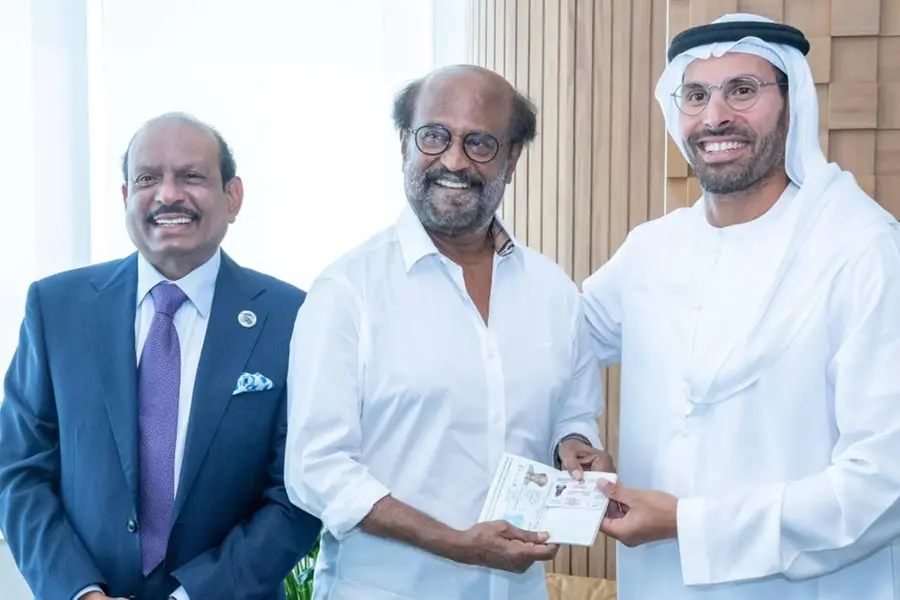 രജനികാന്തിന് ഗോള്ഡന് വിസ