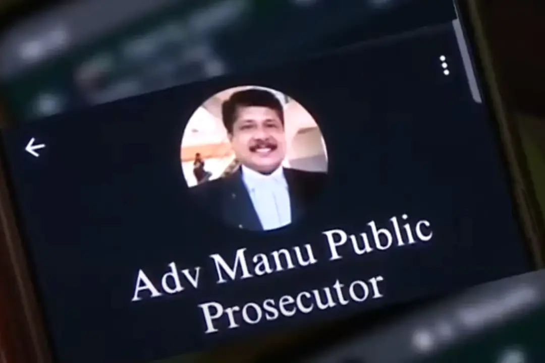 അഡ്വ. പി.ജി. മനു | Photo: Screen grab of Mathrubhumi News