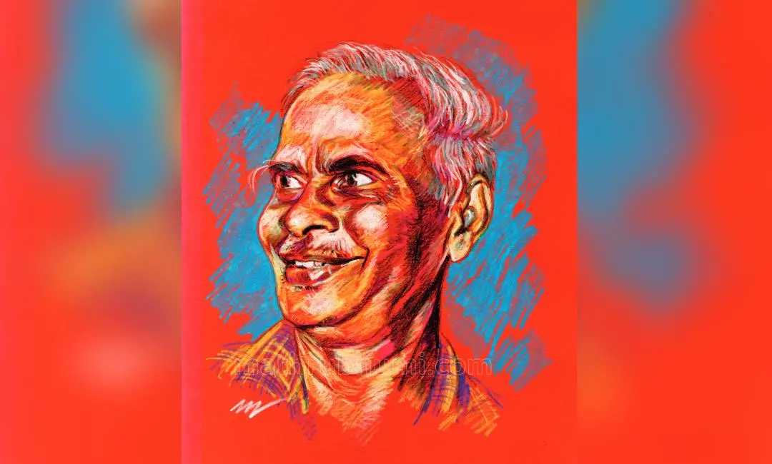 ആര്ടിസ്റ്റ് മദനന്റെ ഭാവനയില് വൈലോപ്പിള്ളി