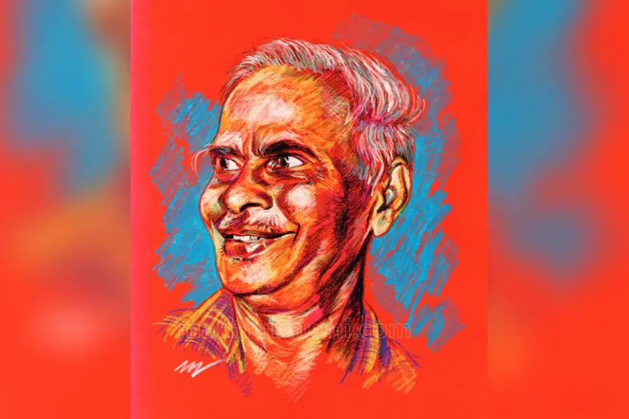 'അന്തിചായുന്നു': വൈലോപ്പിള്ളിയുടെ കൈയക്ഷരത്തില് കവിത