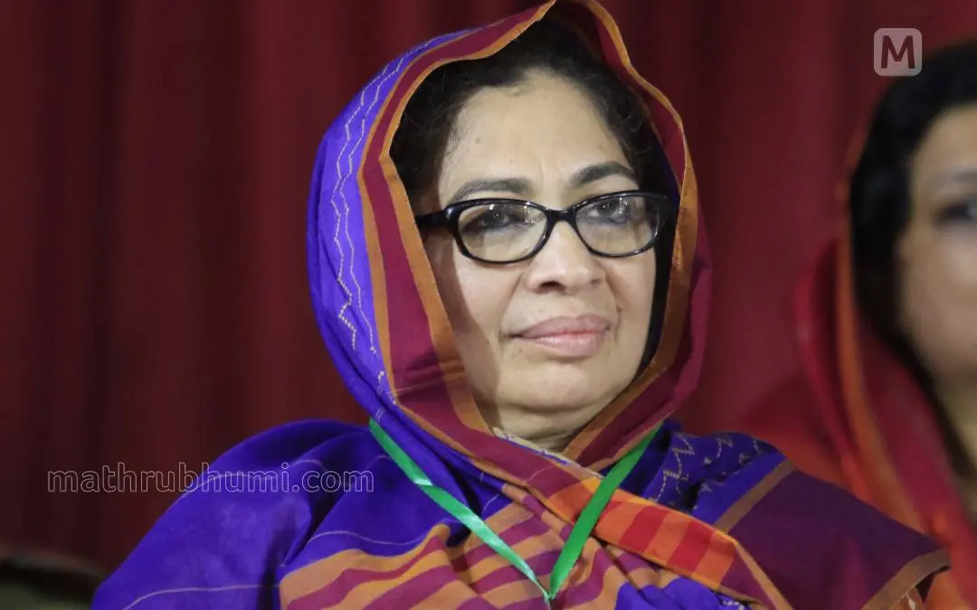 നൂർബിന റഷീദ് | Photo: Mathrubhumi