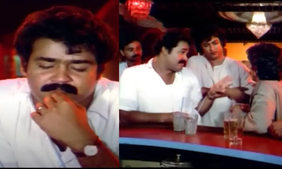 തൂവാനത്തുമ്പികളിലെ രംഗം