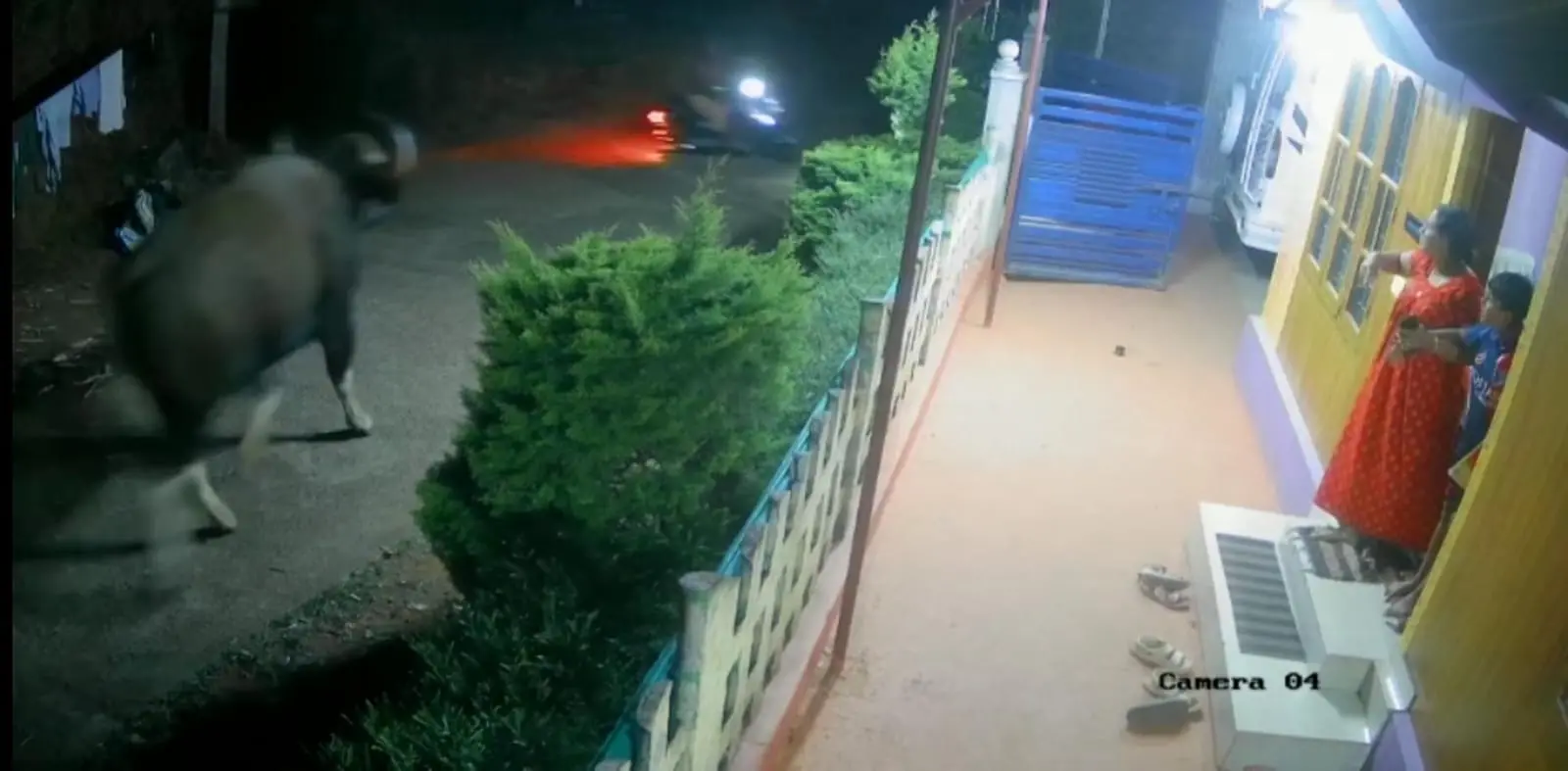 സിസിടിവി ദൃശ്യത്തിൽ നിന്ന് | Photo: Screengrab