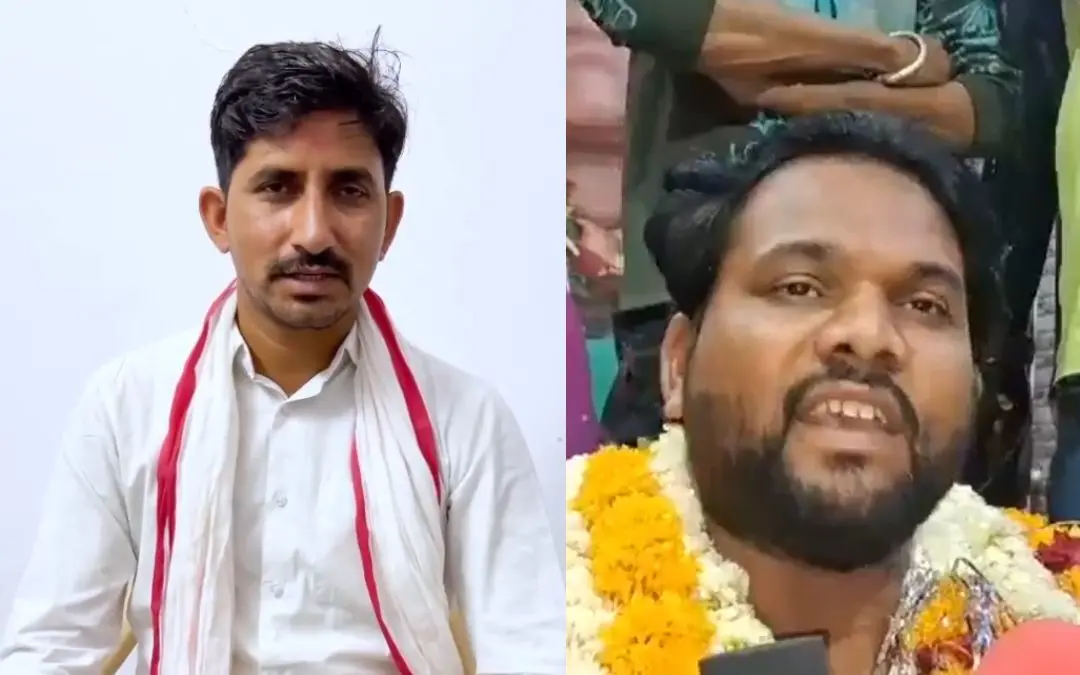 രാജ്കുമാര് റോട്ട്, അരവിന്ദ് ദാമോര് | Photo: Screen grab/ X: Rajkumar Roat, Lala