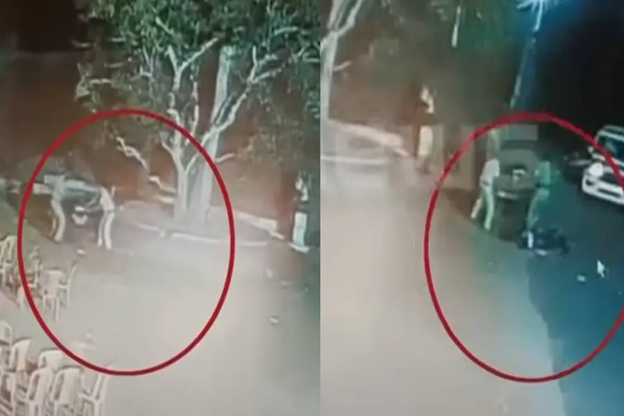 സംഘര്ഷസ്ഥലത്തെത്തിയ പോലീസുകാർ വാഹനങ്ങൾ നശിപ്പിച്ചെന്ന് പരാതി; ബൈക്കുകൾ മറിച്ചിടുന്ന ദൃശ്യം പുറത്ത്