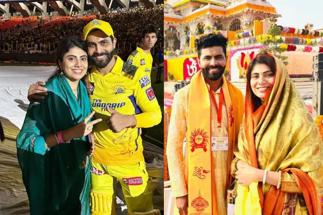 രവീന്ദ്ര ജഡേജയും ഭാര്യ റിവാബ ജഡേജയും | Photo: instagram/ ravindra jadeja