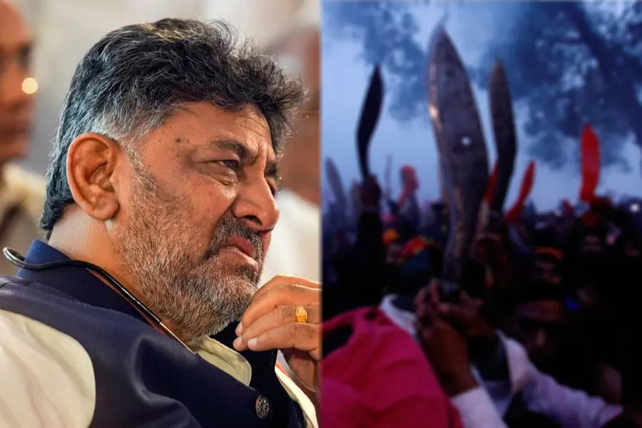 കര്ണാടക സർക്കാരിനെതിരേ കേരളത്തിൽ ശത്രുസംഹാര പൂജ, ആടുകളെയും പോത്തുകളെയും ബലിനൽകി- ഡി.കെ ശിവകുമാർ