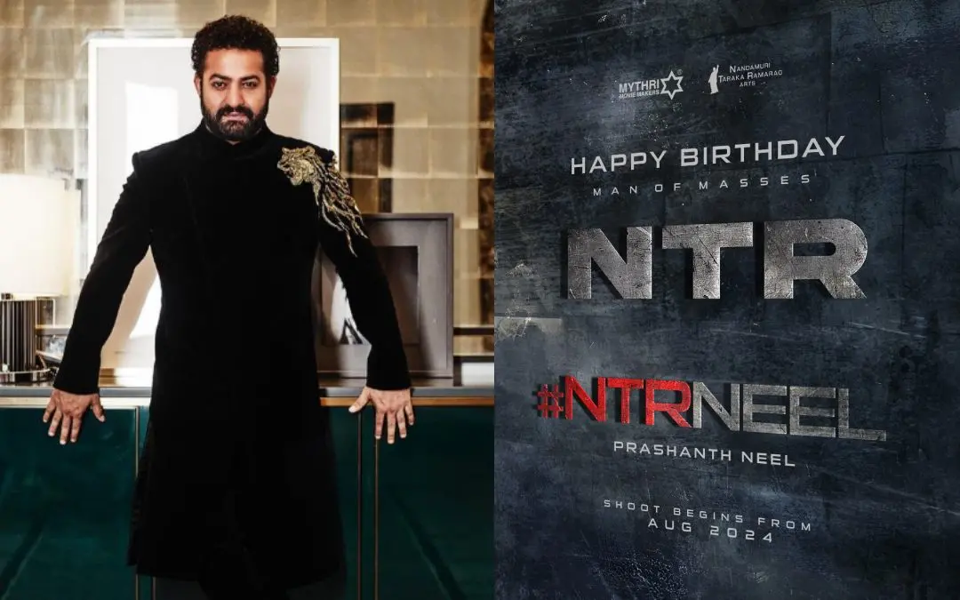എൻ.ടി.ആർ, ചിത്രത്തിൻ്റെ പോസ്റ്റർ | photo: facebook/ jr ntr