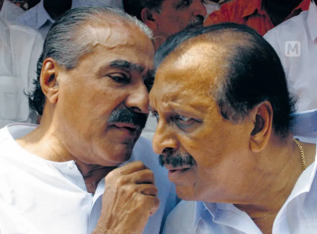 കെ.എം. മാണി, ആര്. ബാലകൃഷ്ണപിള്ള | Photo: Mathrubhumi