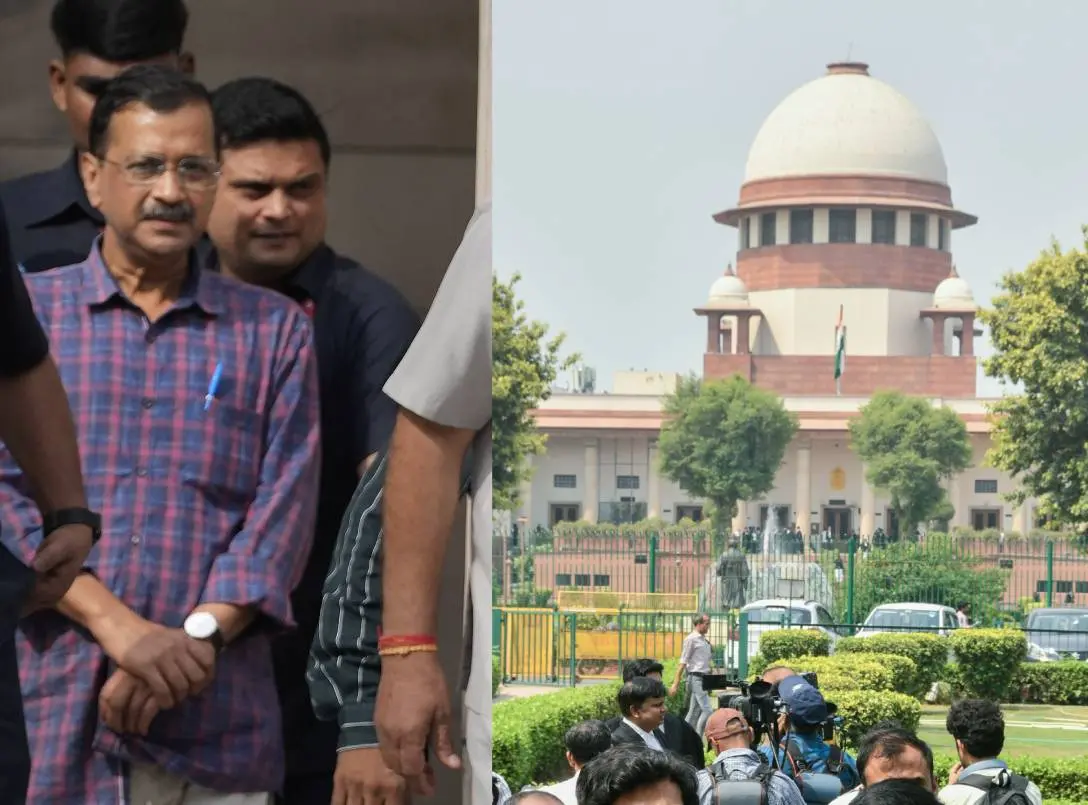 അരവിന്ദ് കെജ് രിവാള്, സുപ്രീംകോടതി |ഫോട്ടോ:PTI,ANI