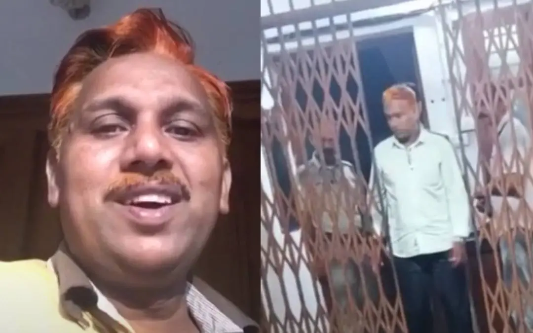 അറസ്റ്റിലായ സിദ്ദീഖലി | Screengrab: Mathrubhumi News