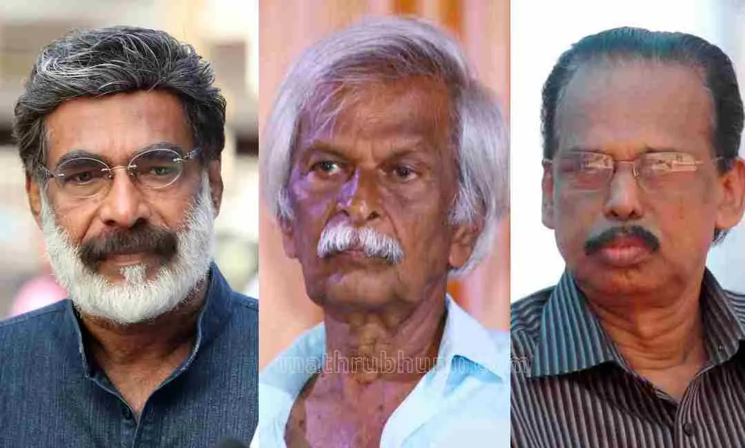 നേമം പുഷ്പരാജ്, കാനായി കുഞ്ഞിരാമന്, ബി.ഡി ദത്തന്