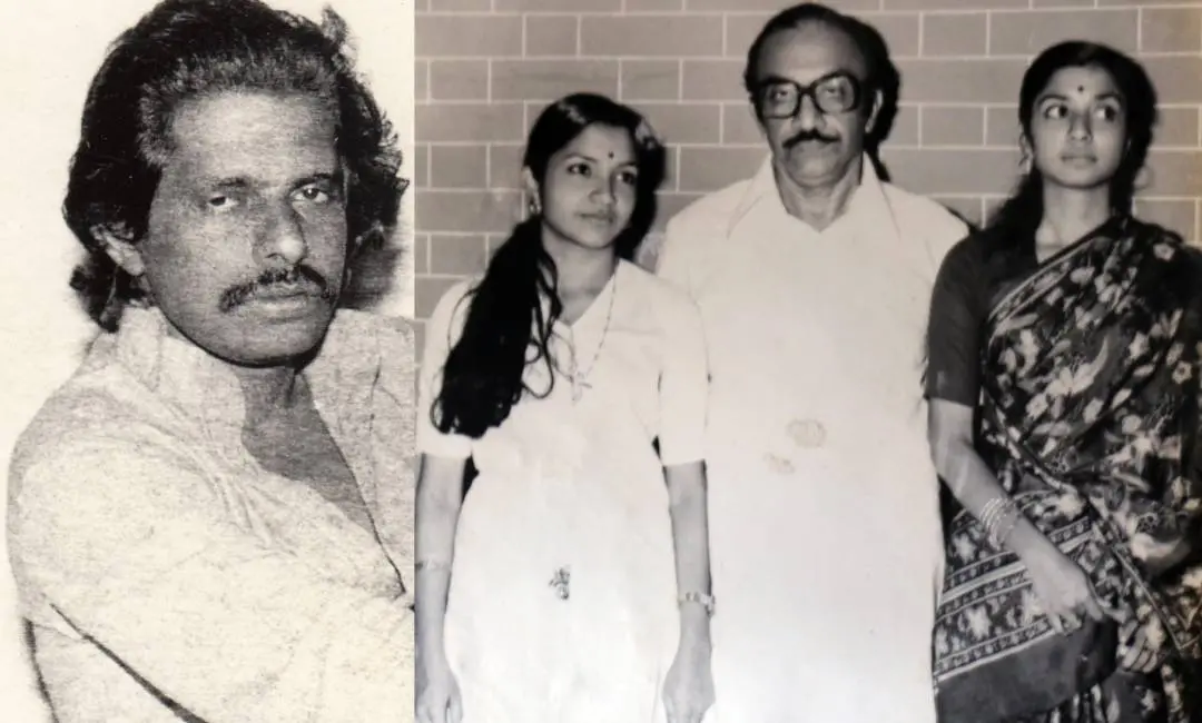 ഹരികുമാർ, ചിത്രയും ബീനയും അച്ഛനൊപ്പം