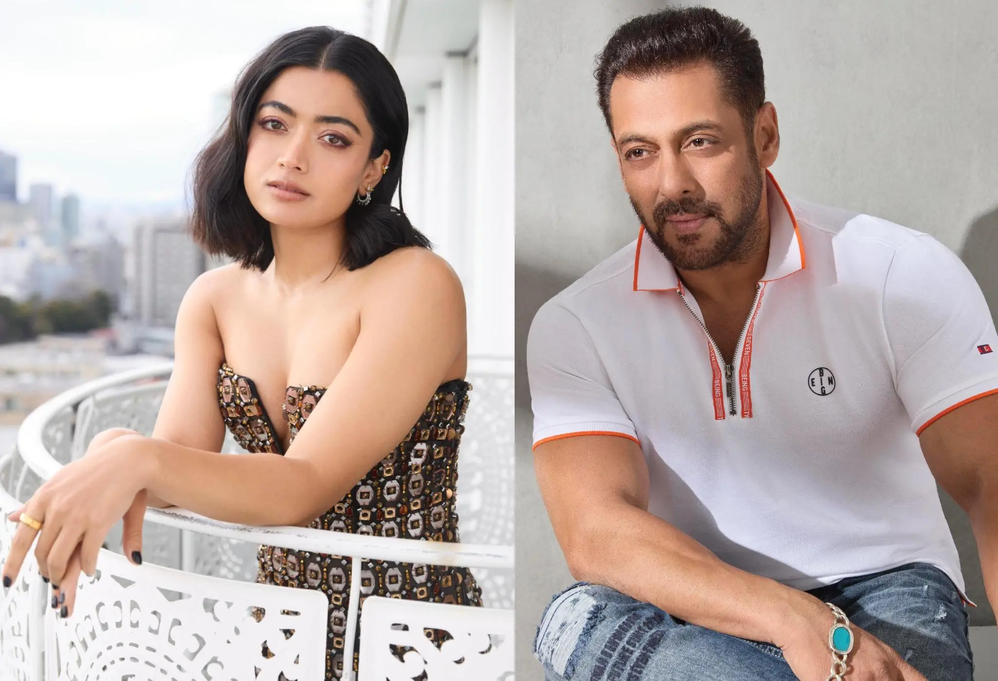 രശ്മിക, സൽമാൻ ഖാൻ | photo: facebook/rashmika, salman khan