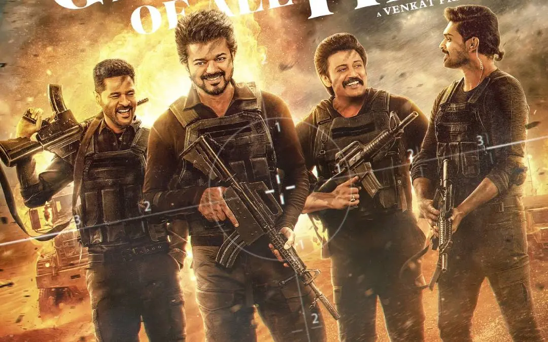 ദ ഗ്രേറ്റസ്റ്റ് ഓഫ് ഓൾ ടൈം സിനിമയുടെ പോസ്റ്ററിൽ നിന്ന് | ഫോട്ടോ: twitter.com/actorvijay