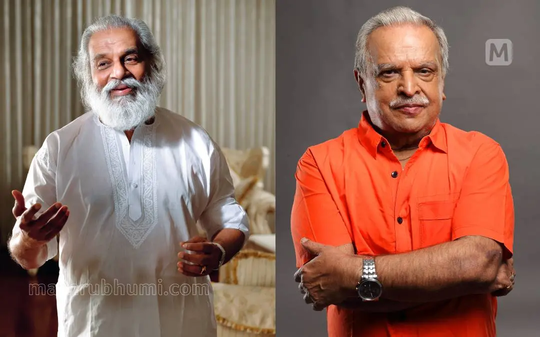 യേശുദാസ്, പി. ജയചന്ദ്രൻ | ഫോട്ടോ: എൻ.എം. പ്രദീപ് \ മാതൃഭൂമി