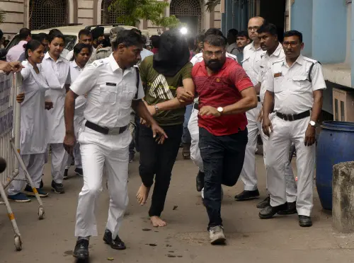 അറസ്റ്റിലായ പ്രതികളെ എൻഐഎ കൊൽക്കത്ത സെഷൻസ് കോടതിയിൽ ഹാജരാക്കുന്നു | Photo: ANI