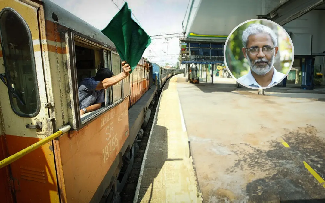 ഇൻസെറ്റിൽ ലോക്കോ റണ്ണിങ് സ്റ്റാഫ് അസോസിയേഷന് അഖിലേന്ത്യ സെക്രട്ടറി കെ.സി ജയിംസ്