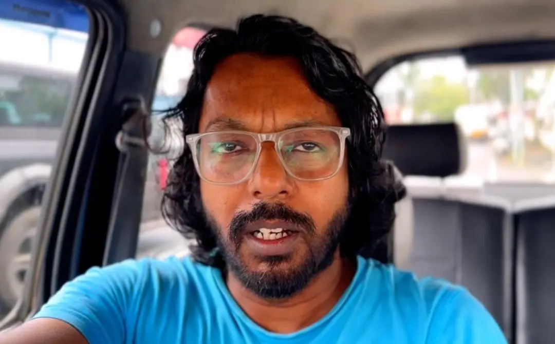 യൂട്യൂബർ അജു അലക്സ് | ഫോട്ടോ: സ്ക്രീൻ​ഗ്രാബ്