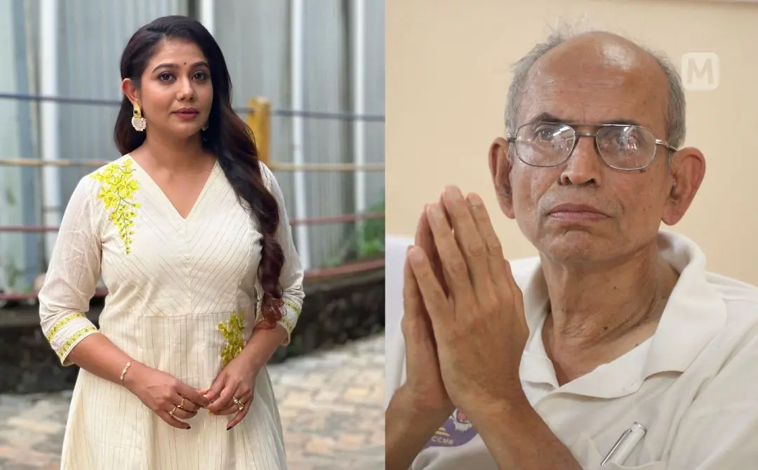 നടി രചന നാരായണൻകുട്ടി, മാധവ് ഗാഡ്ഗിൽ | ഫോട്ടോ: www.instagram.com/rachananarayanankutty/, കെ.അബൂബക്കർ\ മാതൃഭൂമി