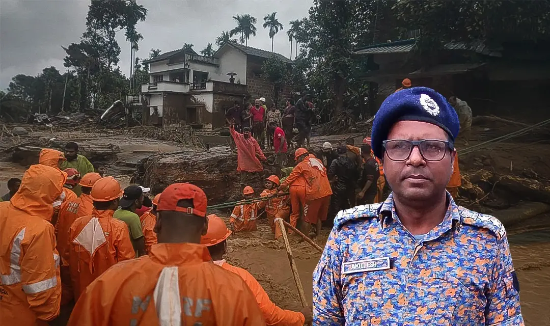 NDRF കമാൻഡന്റ് അഖിലേഷ് കുമാർ